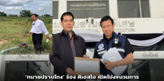 ’ทนายปราบโกง‘ร้อง ดีเอสไอ เปิดโปงขบวนการ “บ่อบาดาลเถื่อน 74 บ่อ” ในที่ดิน ส.ป.ก. โคราช เชื่อมโยงโรงงานแป้งมัน ยักษ์ใหญ่