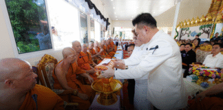 สายธารแห่งศรัทธา กฐินวัดสามัคคีบรรพต ทะลุ 1.1 ล้านบาท รองผู้ว่าฯ ชลบุรี นำทัพสร้างบุญใหญ่บูรณะวัด