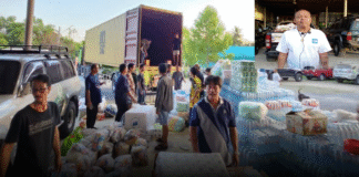 ชลบุรีไม่ทิ้งกัน! “รองปื๊ด-สงกรานต์” ระดมถุงยังชีพ 3 เทรลเลอร์ พร้อมตั้งโรงทานเต็มรูปแบบ บินด่วนลงพื้นที่สงขลา-หาดใหญ่ ช่วยเหยื่อน้ำท่วมใต้!