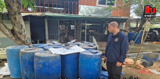 บช.ปส.–ภ.2 ขยายผลคดี “บ้านทรงไทยหรู” พนัสนิคม! เจอยาบ้าเพิ่มอีก 1.52 ล้านเม็ด ซุกซ่อนในบ้านกลางเกาะจันทร์