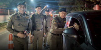 ตำรวจสระแก้วเข้ม! ตรวจจุดตรวจแอลกอฮอล์ แจกกาแฟสร้างรอยยิ้ม รับปีใหม่ 2569