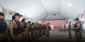 สระแก้วระดม 200 นาย! “แผนพิทักษ์ส่วนหลัง” ตร. พร้อมรบ! เสริมทัพรับมือวิกฤตชายแดนอรัญประเทศ