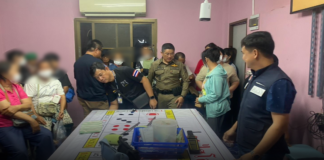 บุกทลายบ่อนกลางกรุง! ฝ่ายปกครองบางละมุงผนึกตำรวจหนองปรือ ล้อมจับ 29 นักพนันคา “ห้องแอร์” แฉติดวงจรปิด-จอมอนิเตอร์ครบวงจร