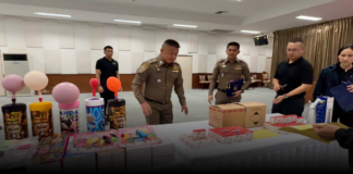 CIB ทลายเครือข่าย “แก๊สหัวเราะ” รายใหญ่ ยึดของกลางกว่า 1,770 ถัง มูลค่ากว่า 3.5 ล้านบาท