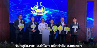 จันทบุรีผงาด! ม.รำไพฯ ผนึกกำลัง ม.เกษตรฯ เปิดตัวศูนย์ “Class Forecast” ติดอาวุธเทคโนโลยีขั้นสูง สแกนทุเรียนไร้สารตกค้าง แก้ปม BY2