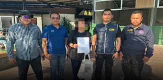 จนมุมคาแผงทุเรียน! ตชด.114 บุกสอยดาว รวบสาวแสบคาหมายจับ “ฉ้อโกง–เฟคนิวส์” ก่อเหตุพัทยาหนีซุกจันทบุรี