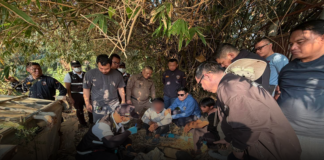 ตำรวจวังสมบูรณ์ ตามรวบหนุ่มใหญ่ยิงเพื่อนบ้าน ดับคาวงเหล้า