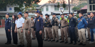 ตำรวจผนึกกำลัง กกต. ปล่อยแถวปูพรมรณรงค์เลือกตั้ง ลั่นกลองรบเชิญชวนชาวอรัญฯ เข้าคูหา-ชูการเลือกตั้งที่สุจริตและเที่ยงธรรม!