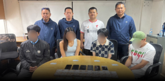 พัทยาสกัดเงินแก๊งคอลเซ็นเตอร์ 9.85 แสนบาท รวบ 4 บัญชีม้า กลางห้างดัง