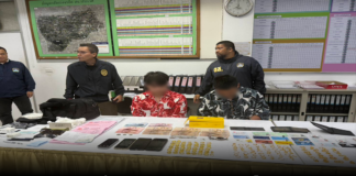 สองหนุ่มจีนเหิม ควงปืนปล้นร้านทองโคราช สืบ ตม.4, แท็กทีม ภูธรภาค3 นครบาล รวบทันควัน