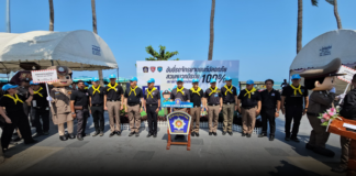 ผบช.ภ.2 เปิดโครงการ “สวมหมวกนิรภัย 100%” นำร่องพัทยา หวังลดสูญเสียจากอุบัติเหตุ