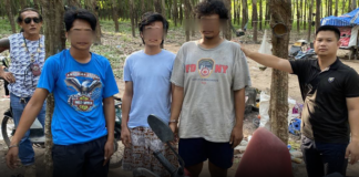 สภ.ปลวกแดง ระดมกวาดล้างยาเสพติด จับผู้ต้องหา 7 ราย ยึดยาบ้า 38 เม็ด