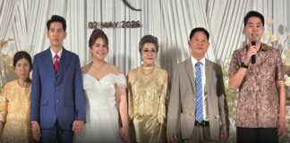 ชื่นมื่น! นายกเมืองพัทยาร่วมยินดี วิวาห์หวาน “เนตรทิพย์ – เอกลักษณ์” ท่ามกลางแขกผู้เกียรติล้นหลาม