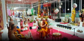 คณะสงฆ์จังหวัดเชียงใหม่จัดแสดงพระธรรมเทศนา 5 กัณฑ์ รวมถึงถึงคณะศรัทธาร่วมกันกวนข้าวมธุปายาสเพื่อถวายพระสงฆ์ วัดเขาช่องลม