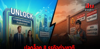 ปลดล็อก 8 ธุรกิจต่างชาติ ทางรอดเศรษฐกิจใหม่ หรือทางตัน SME ไทย