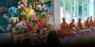 วัดเขาช่องลมจัดงานฉลองศาลาการเปรียญ เพื่อถวายเป็นพระราชกุศลแด่ สมเด็จพระนางเจ้าสิริกิติ์ พระบรมราชินีนาถ พระบรมราชชนนีพันปีหลวง