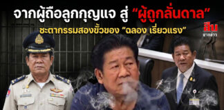 จากผู้ถือลูกกุญแจ สู่ “ผู้ถูกลั่นดาล” ชะตากรรมสองขั้วของ “ฉลอง เรี่ยวแรง”